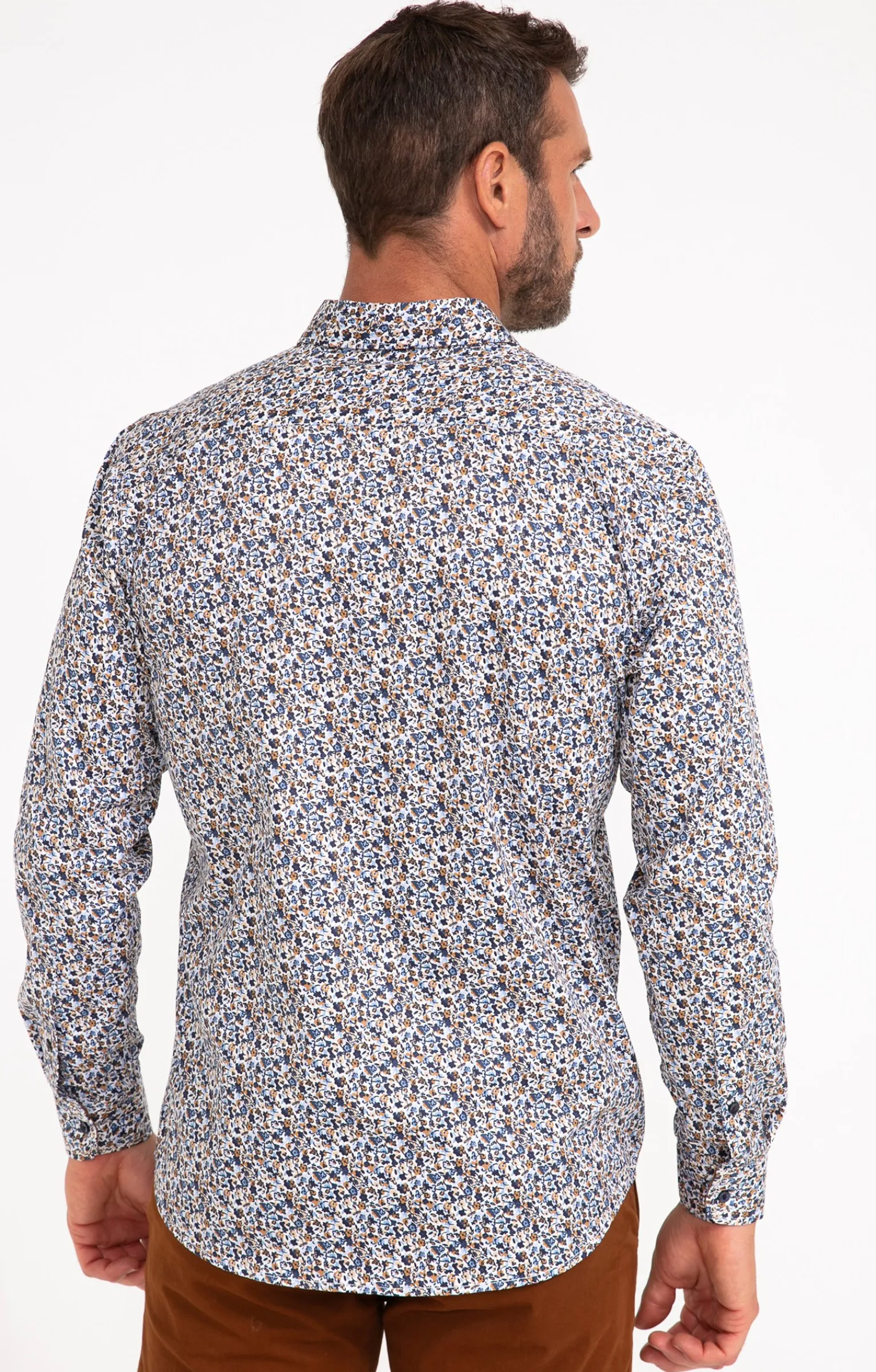 Chemises<Armand Thiery Chemise manches longues BERTHIE - Blanc