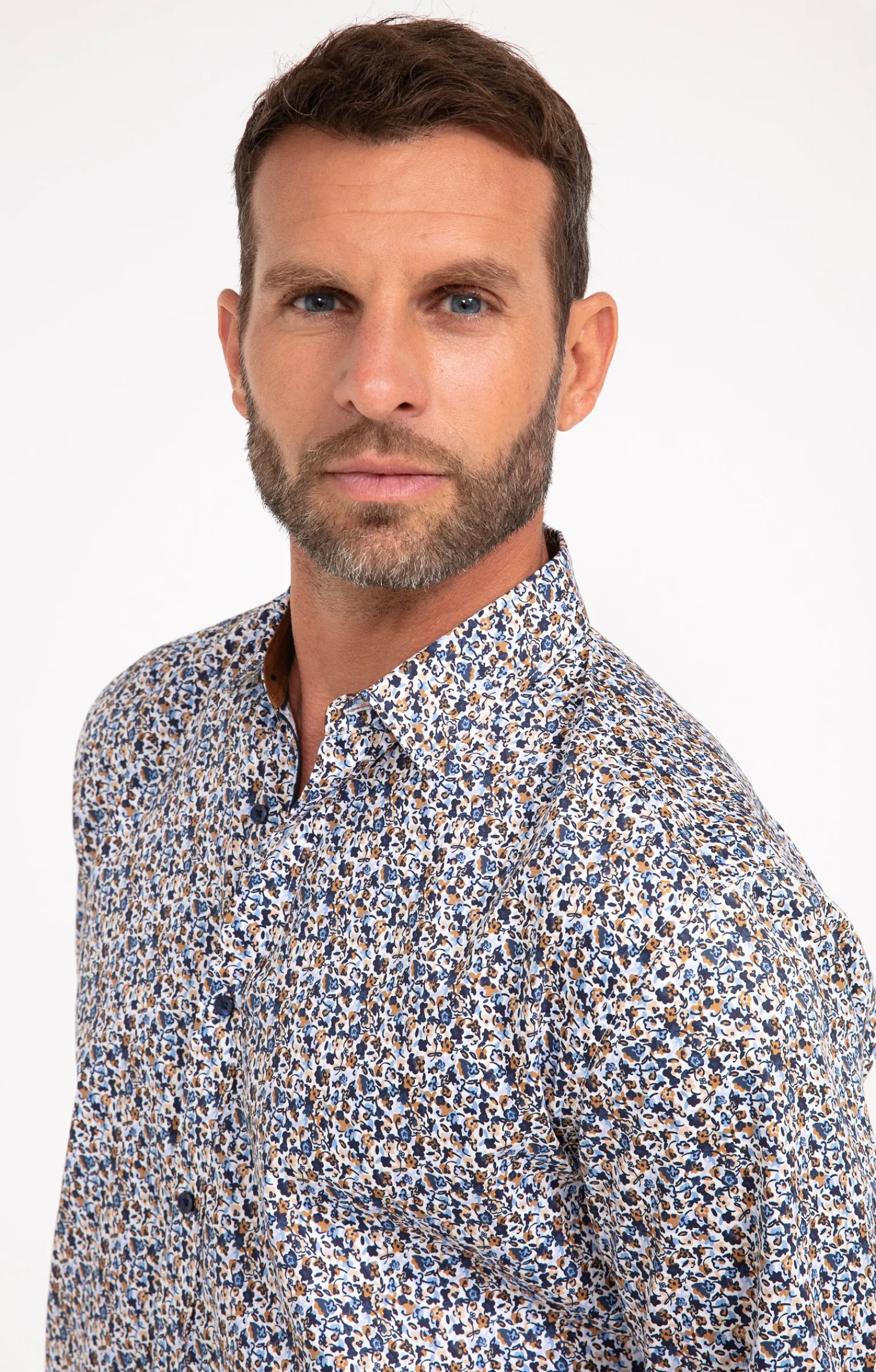 Chemises<Armand Thiery Chemise manches longues BERTHIE - Blanc