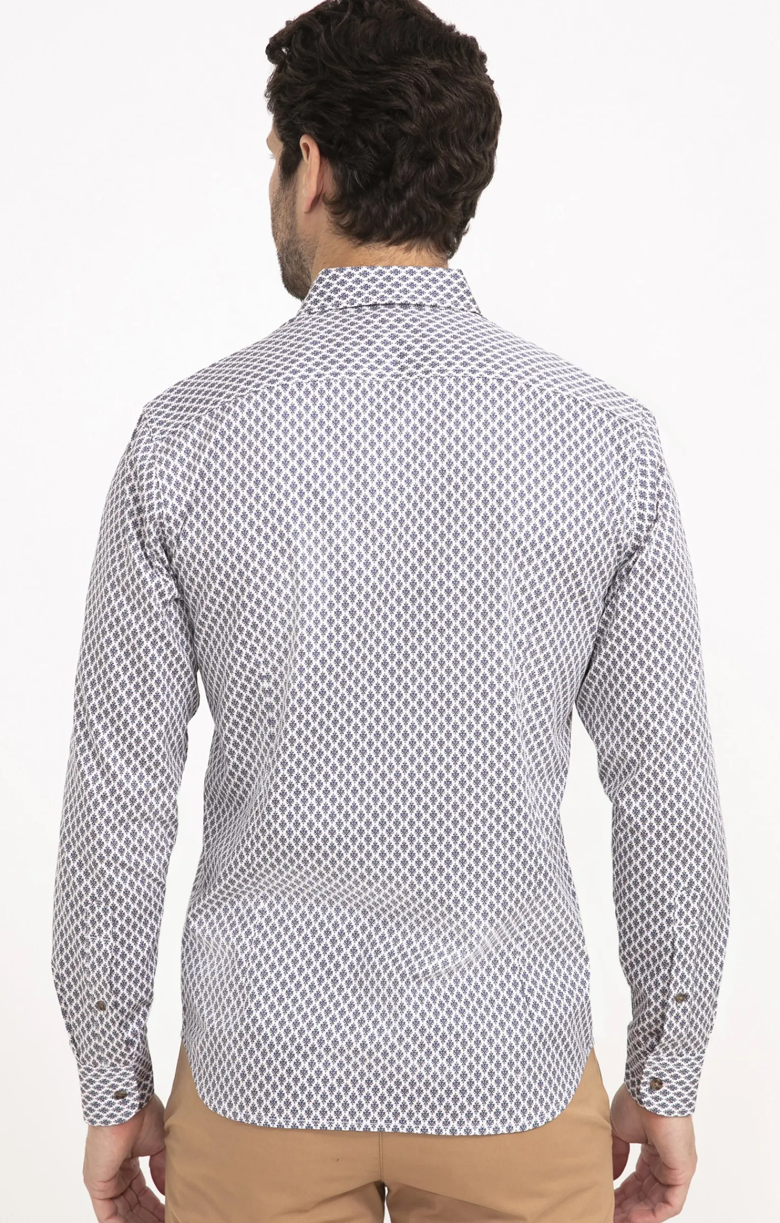 Chemises<Armand Thiery Chemise manches longues BILBA - Blanc