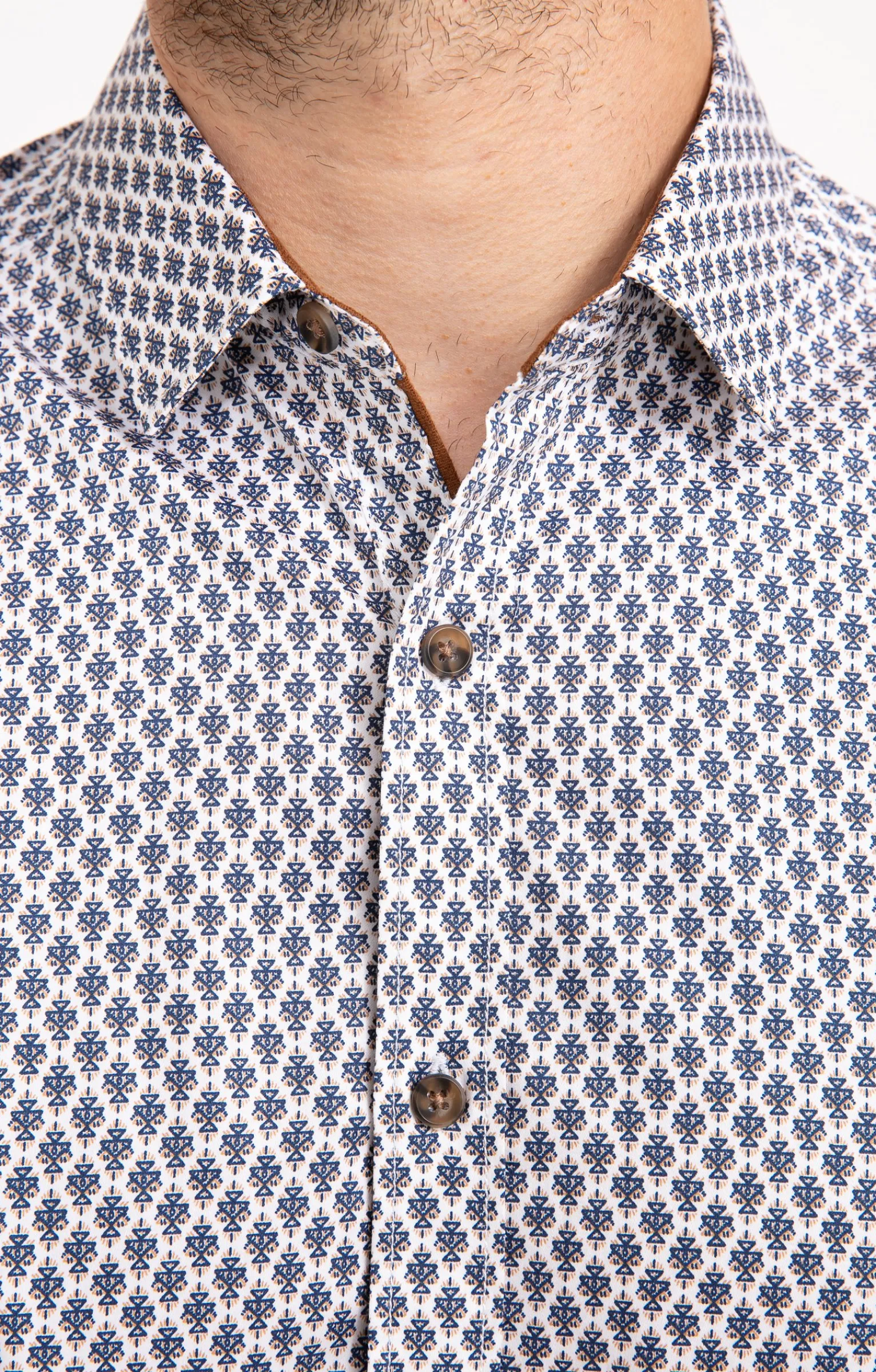 Chemises<Armand Thiery Chemise manches longues BILBA - Blanc