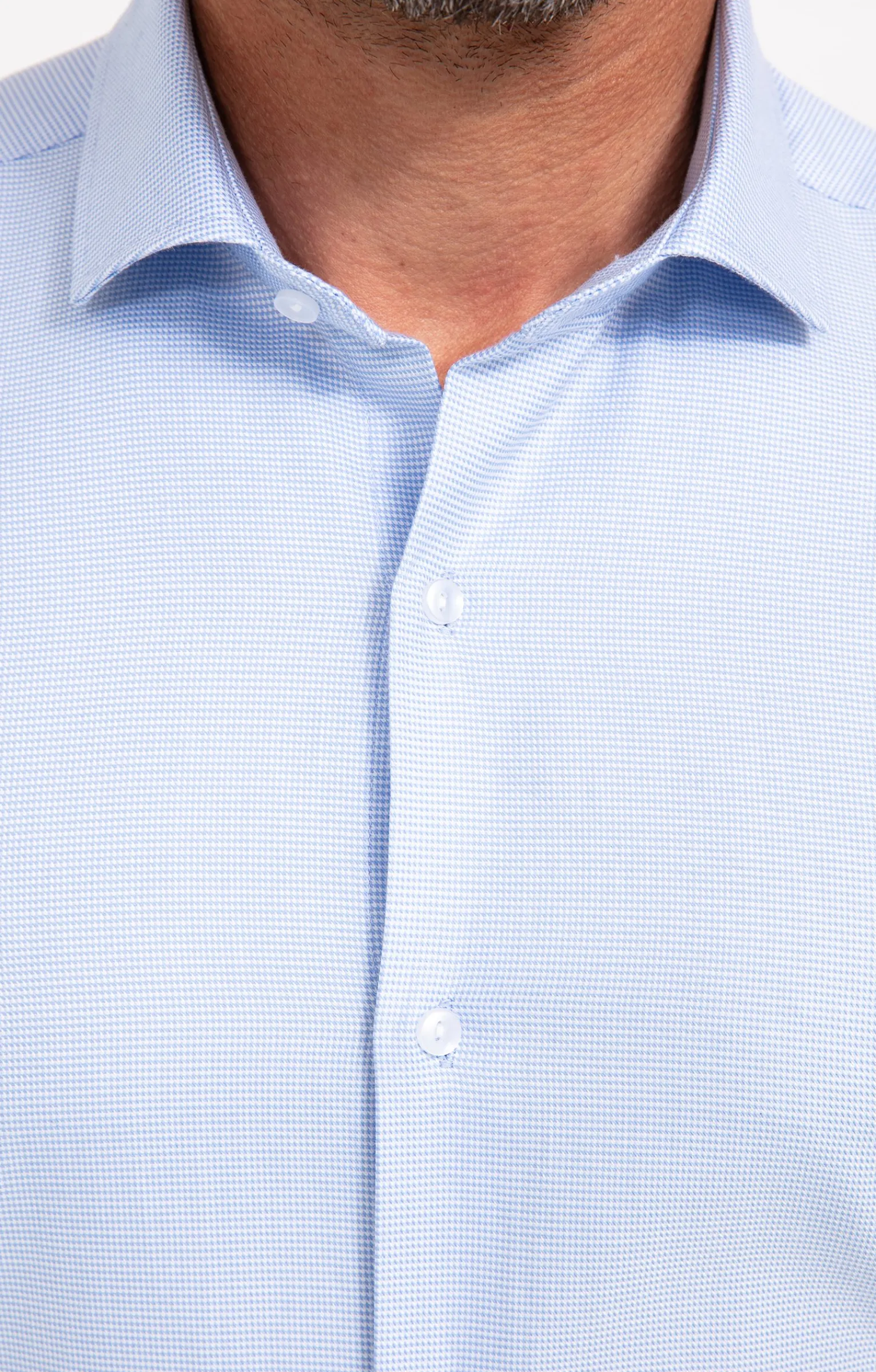 Chemises<Armand Thiery Chemise manches longues coupe ajustée - Bleuciel