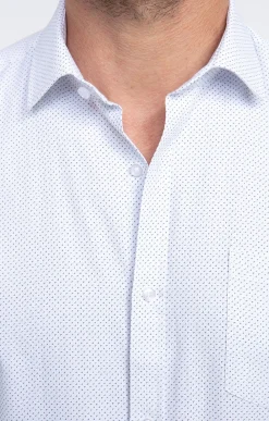 Chemises<Armand Thiery Chemise manches longues coupe regular - Blanc