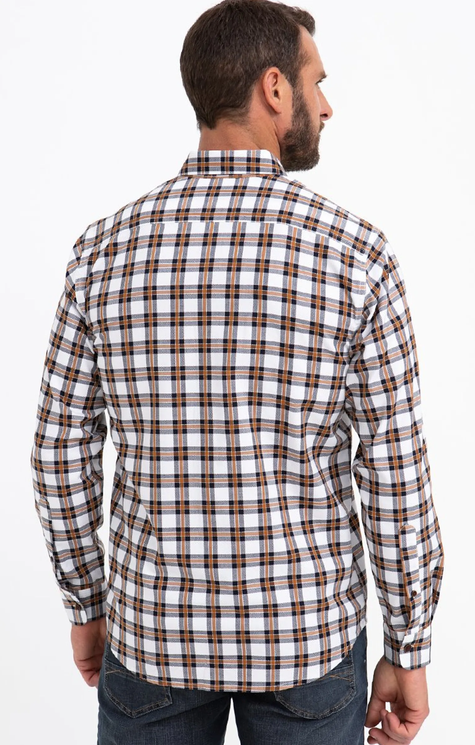 Chemises<Armand Thiery Chemise manches longues crx légers - Blanc