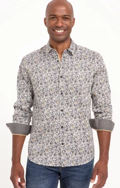 Chemises<Armand Thiery Chemise manches longues JENNY Dark - Anthracite