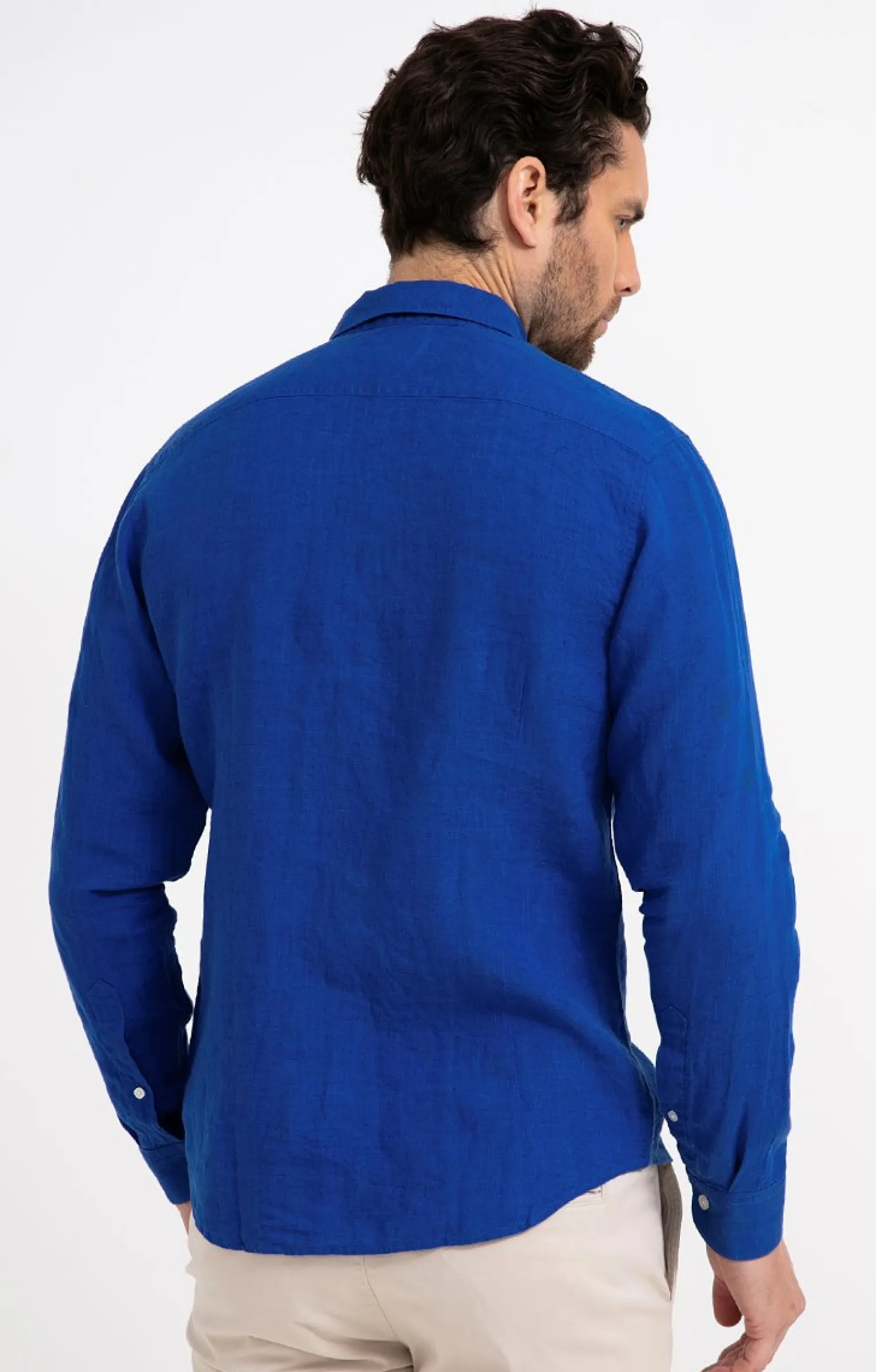 Chemises<Armand Thiery Chemise manches longues LINA - Bleudur