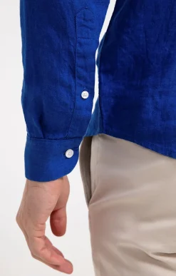 Chemises<Armand Thiery Chemise manches longues LINA - Bleudur