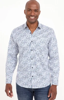 Chemises<Armand Thiery Chemise manches longues MARCUS - Bleu