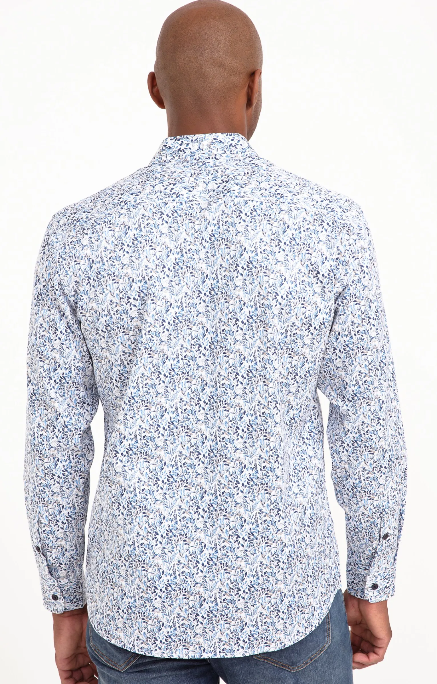 Chemises<Armand Thiery Chemise manches longues MARCUS - Bleu
