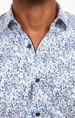 Chemises<Armand Thiery Chemise manches longues MARCUS - Bleu