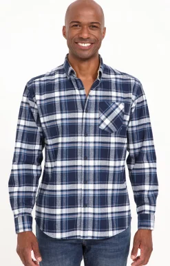 Chemises<Armand Thiery Chemise manches longues OCEAN - Bleu