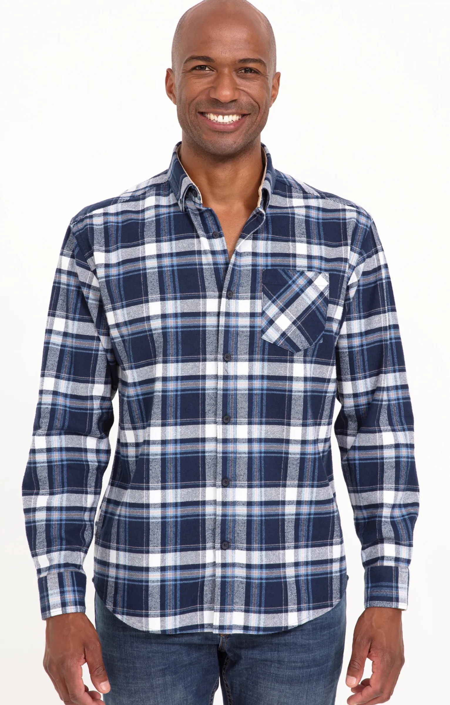 Chemises<Armand Thiery Chemise manches longues OCEAN - Bleu