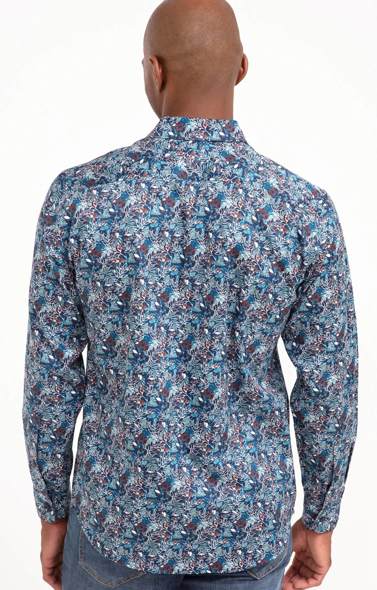 Chemises<Armand Thiery Chemise manches longues PETROLE NAVY - Marine