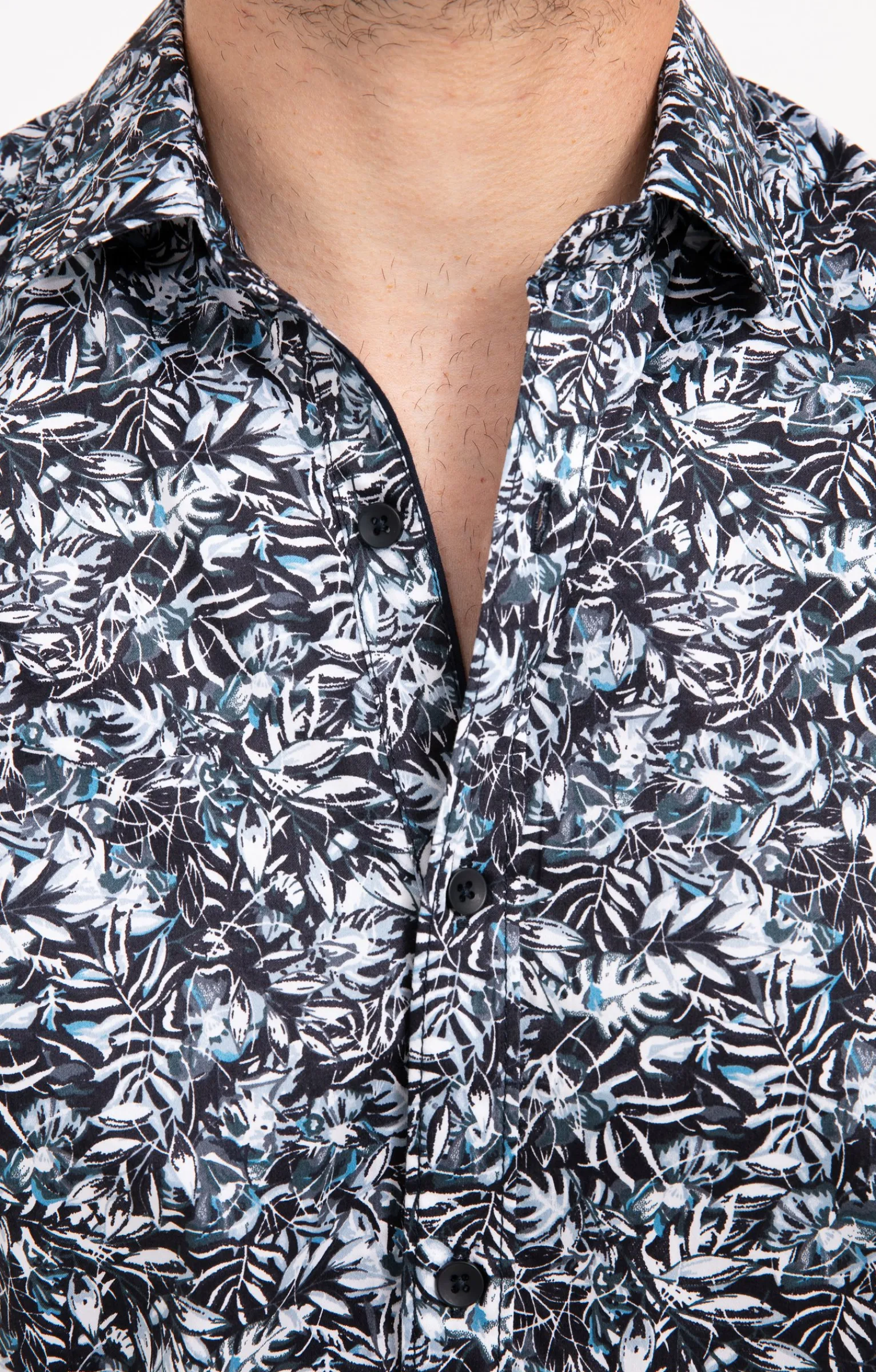 Chemises<Armand Thiery Chemise manches longues PETROLE DARK - Pétrole
