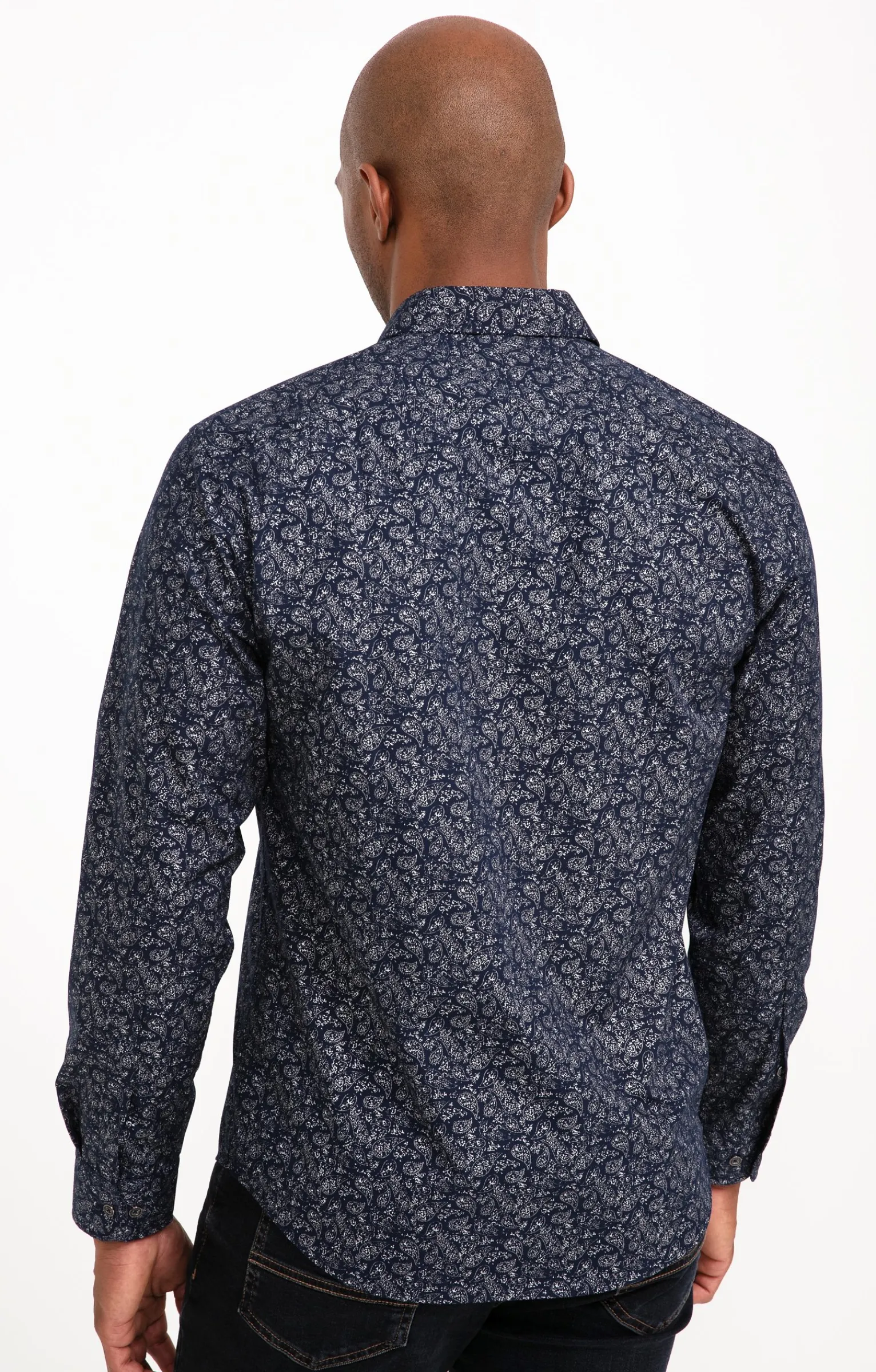 Chemises<Armand Thiery Chemise manches longues SHINNY STARS - Marine