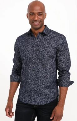 Chemises<Armand Thiery Chemise manches longues SHINNY STARS - Marine