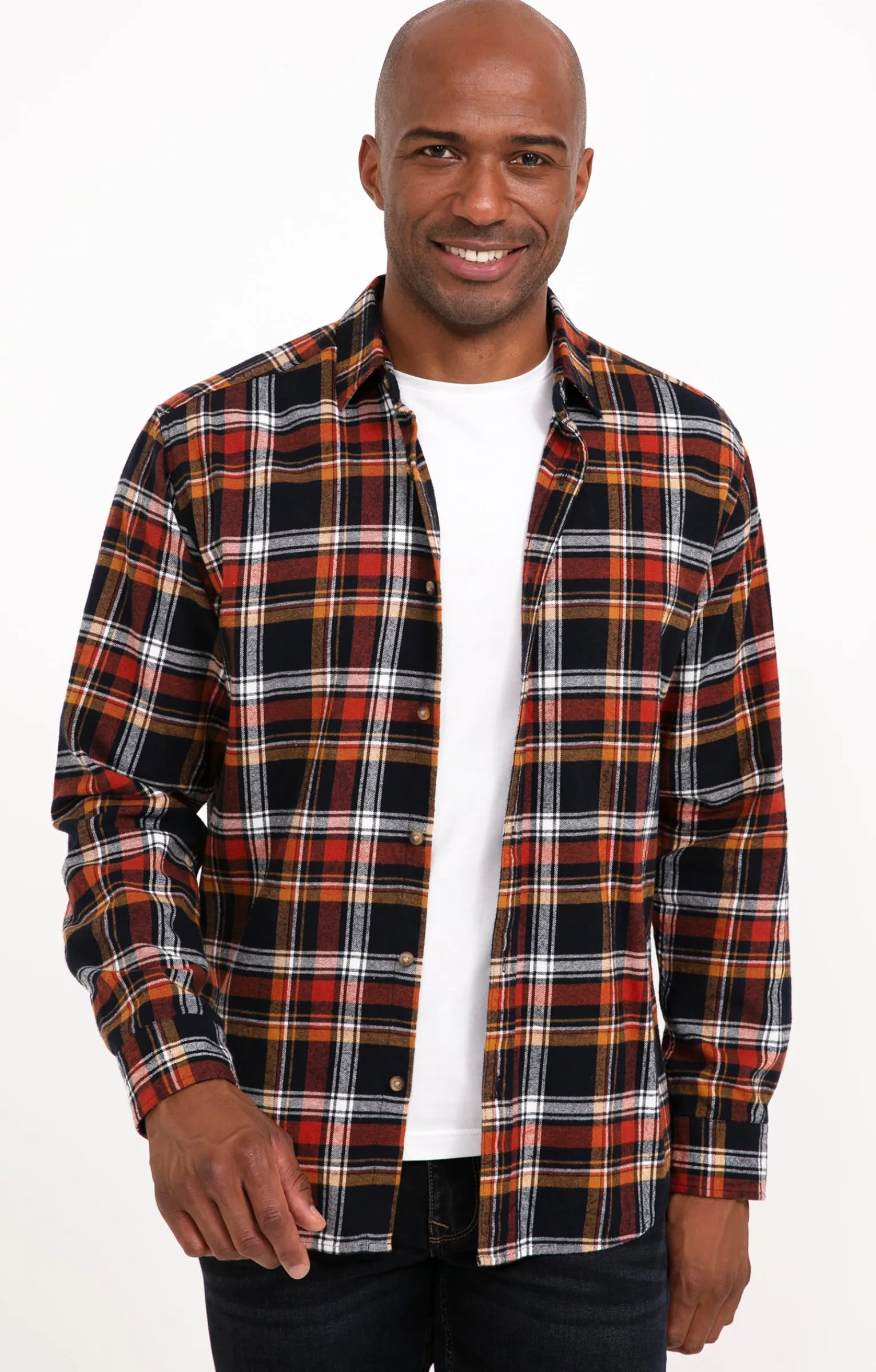 Chemises<Armand Thiery Chemise manches longues SHOPY - Brique