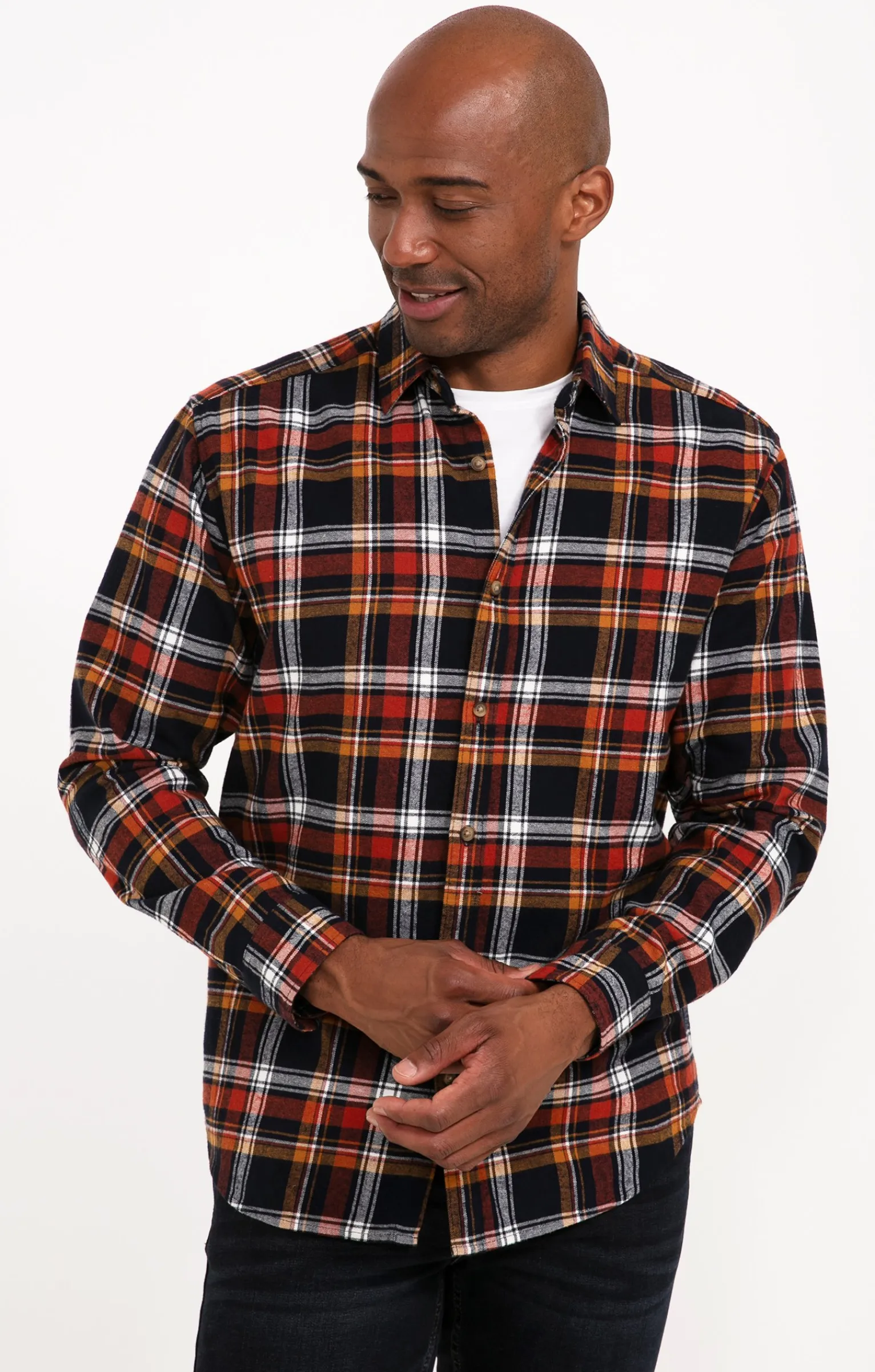 Chemises<Armand Thiery Chemise manches longues SHOPY - Brique