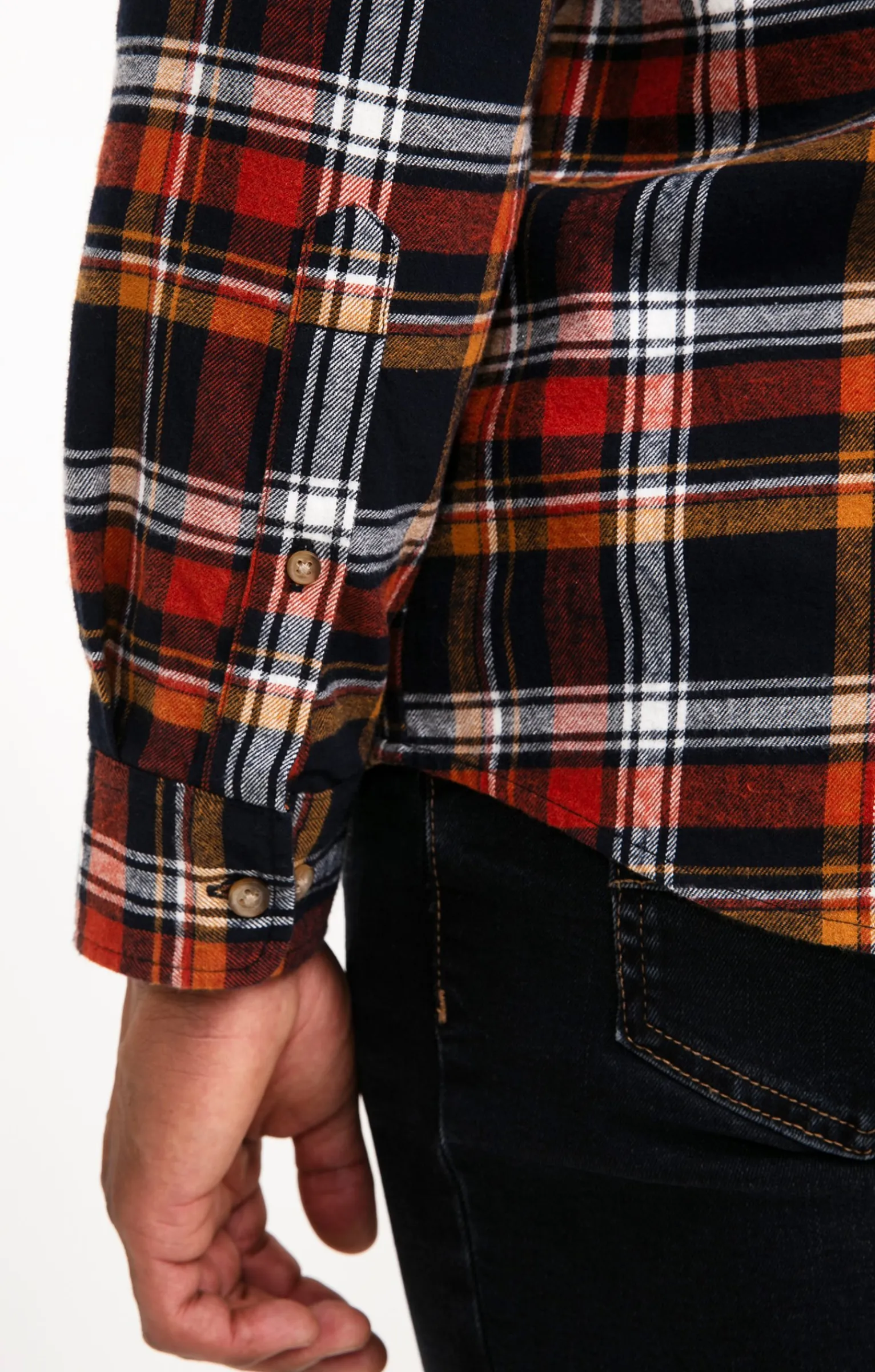 Chemises<Armand Thiery Chemise manches longues SHOPY - Brique