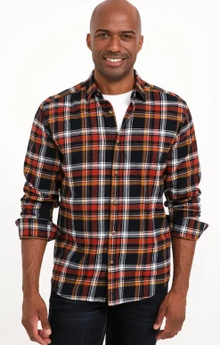 Chemises<Armand Thiery Chemise manches longues SHOPY - Brique