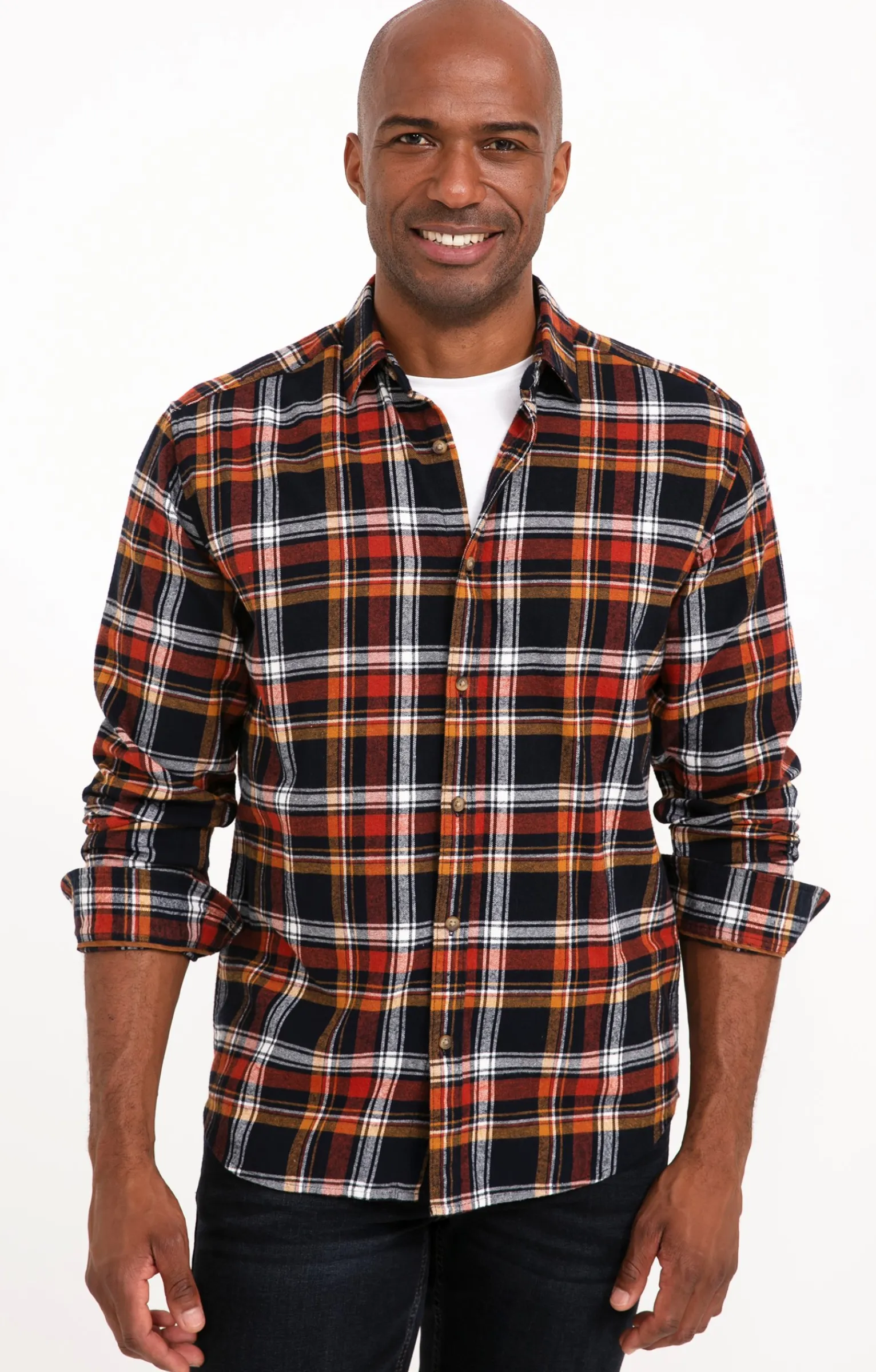 Chemises<Armand Thiery Chemise manches longues SHOPY - Brique