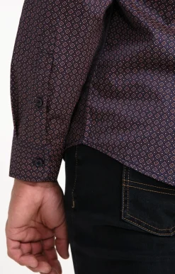 Chemises<Armand Thiery Chemise manches longues YORK - Brique