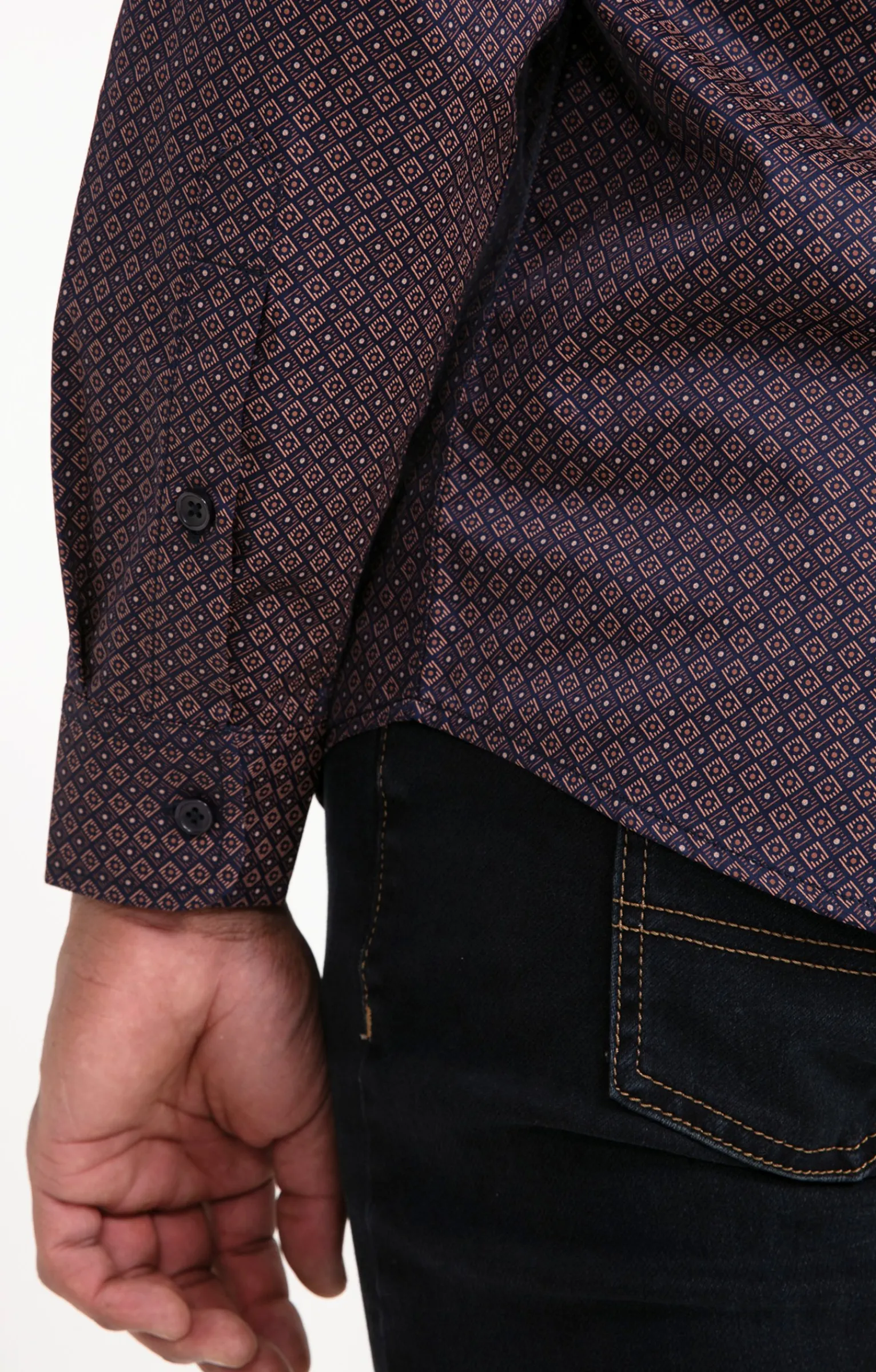 Chemises<Armand Thiery Chemise manches longues YORK - Brique