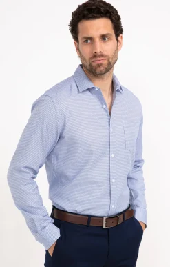 Chemises<Armand Thiery CHEMISE VILLE ARCADE REGULAR - Bleu