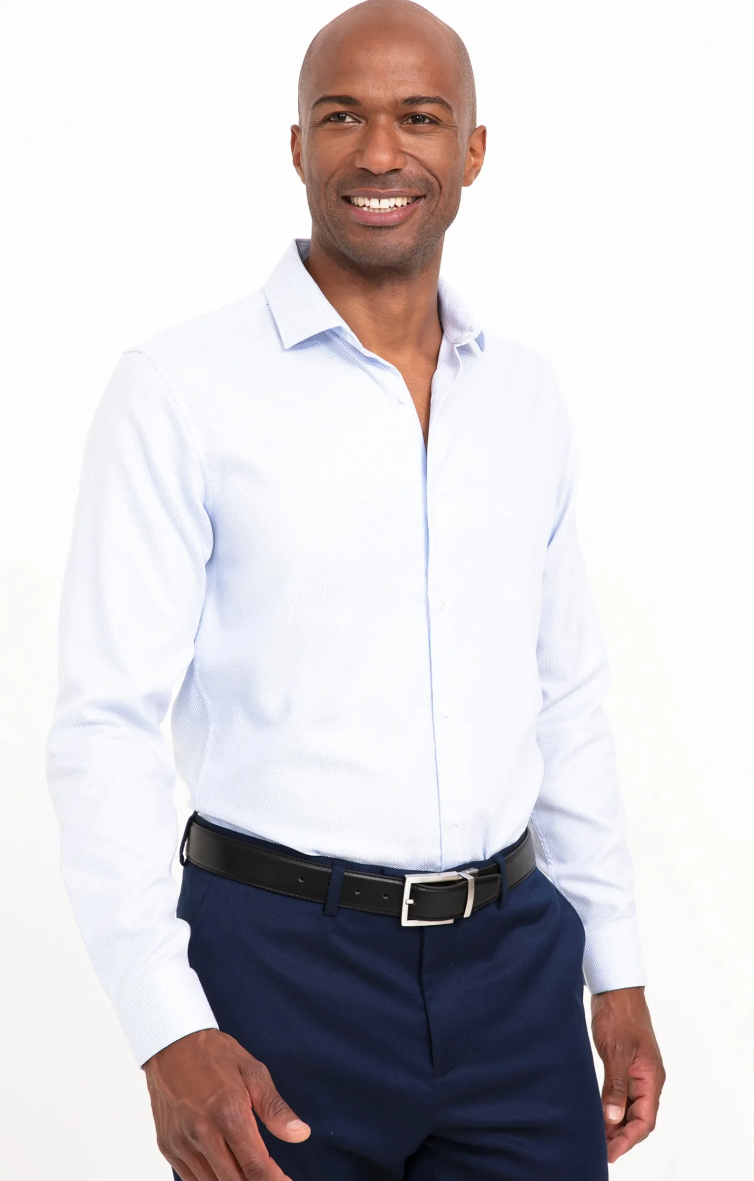 Chemises<Armand Thiery CHEMISE VILLE BIROPE AJUSTÉE - Bleuciel