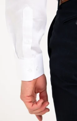 Chemises<Armand Thiery CHEMISE VILLE CALANDRE REGULAR - Blanc