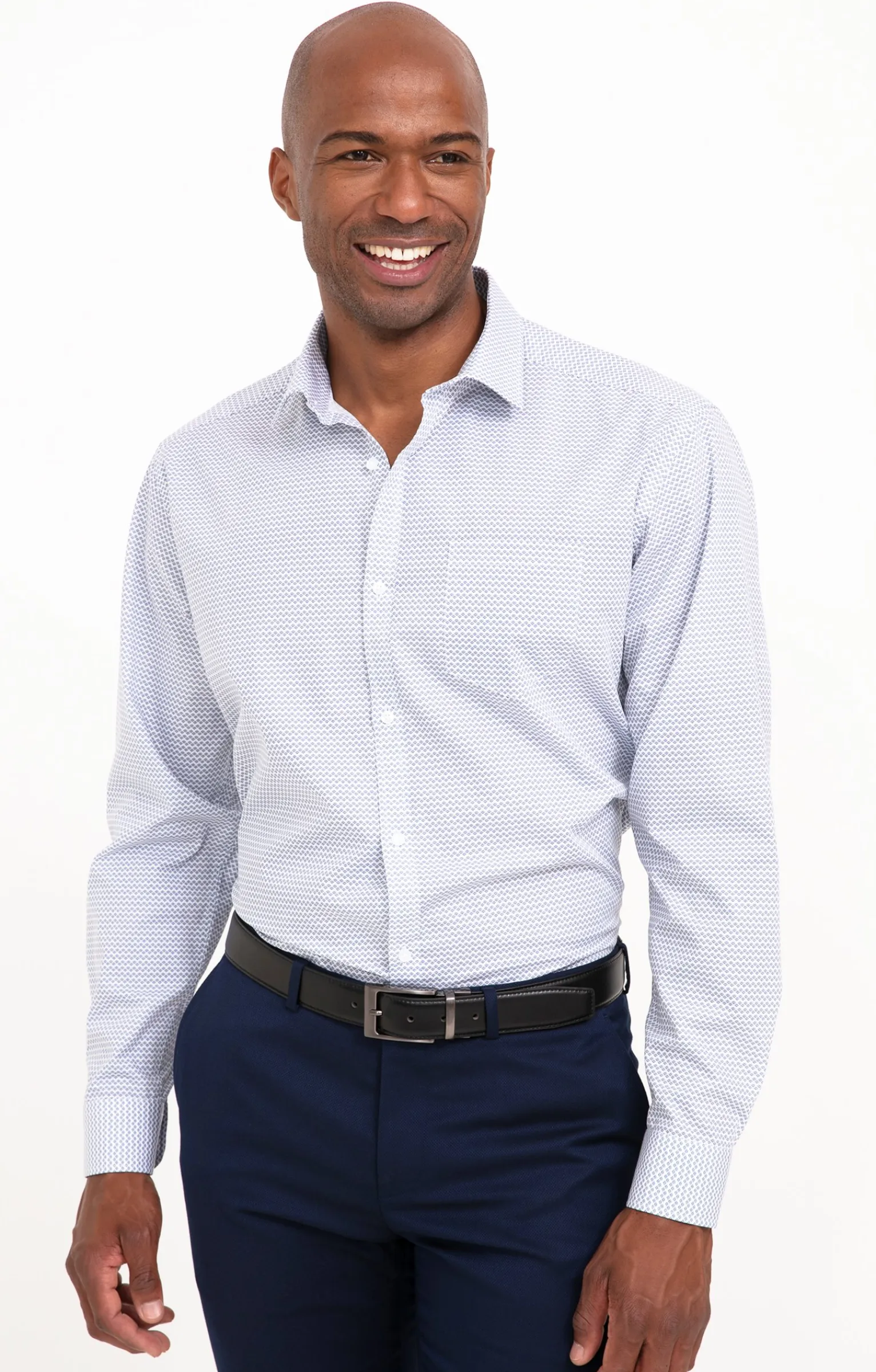 Chemises<Armand Thiery CHEMISE VILLE MARVIN CONFORT - Blanc