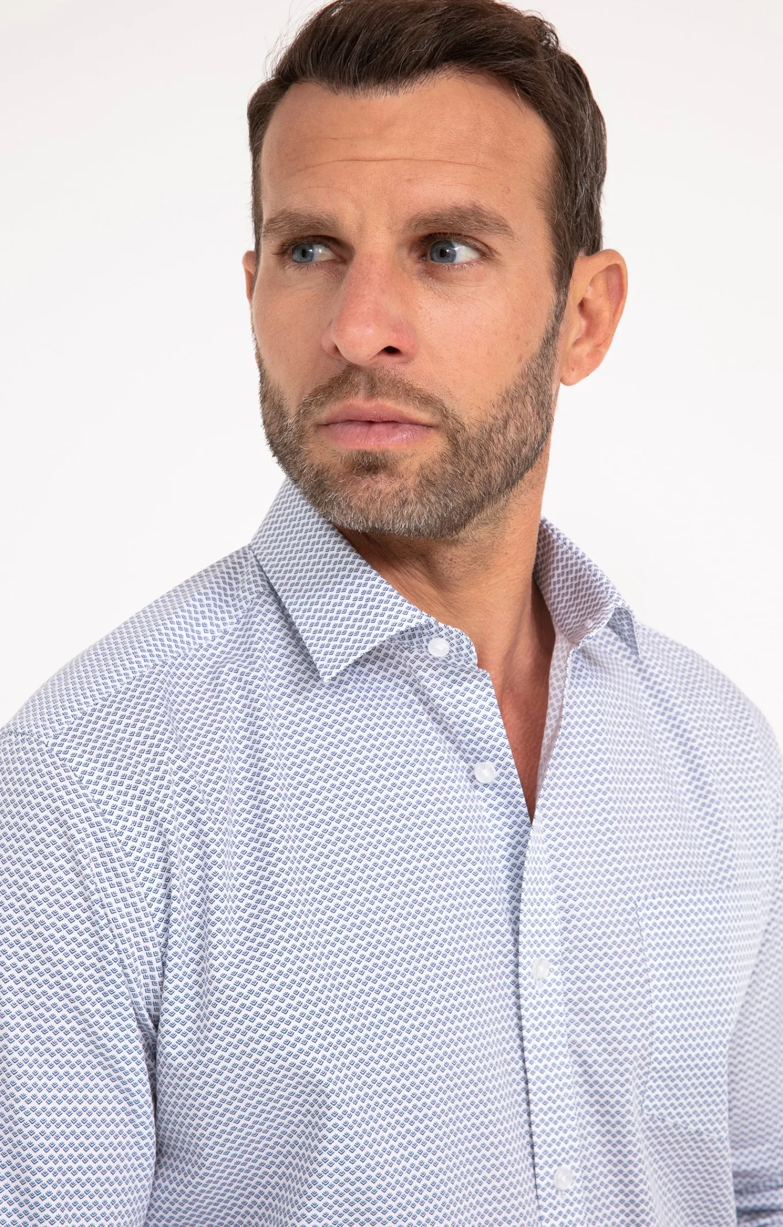 Chemises<Armand Thiery CHEMISE VILLE MARVIN REGULAR - Blanc