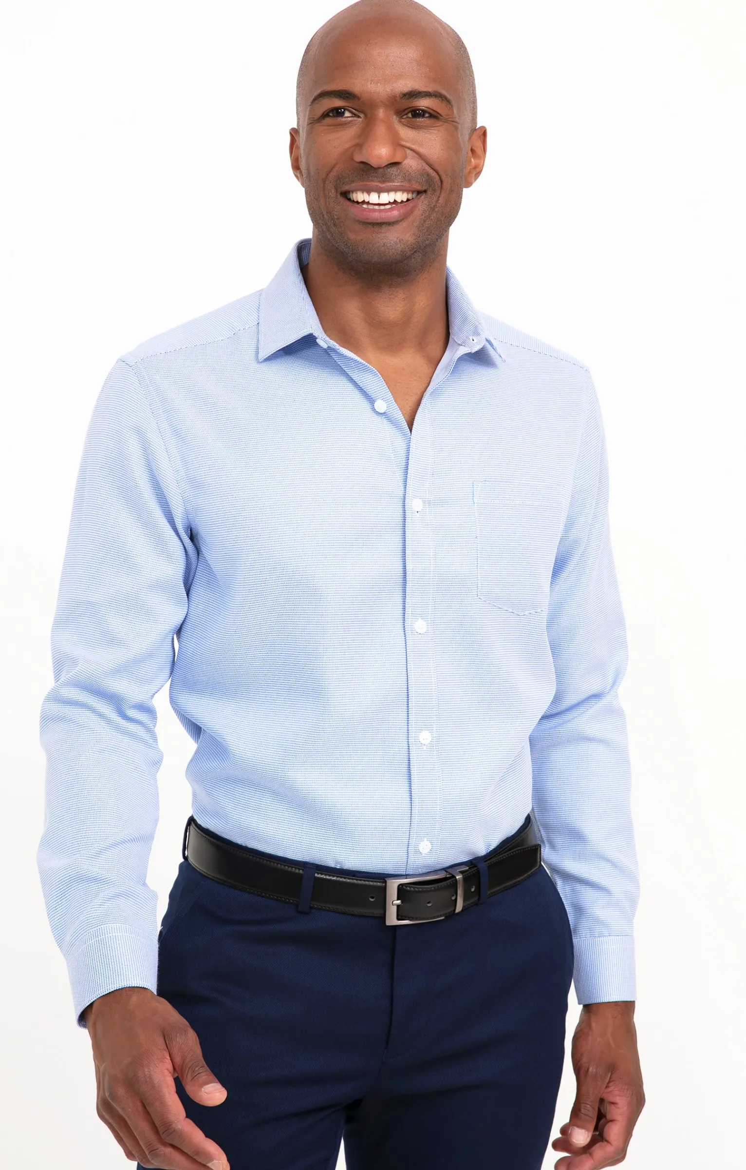 Chemises<Armand Thiery CHEMISE VILLE MICROBAR REGULAR - Bleuciel
