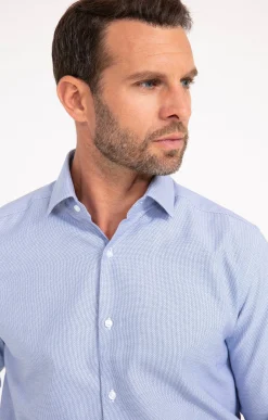 Chemises<Armand Thiery CHEMISE VILLE NAVYNET REGULAR - Bleu