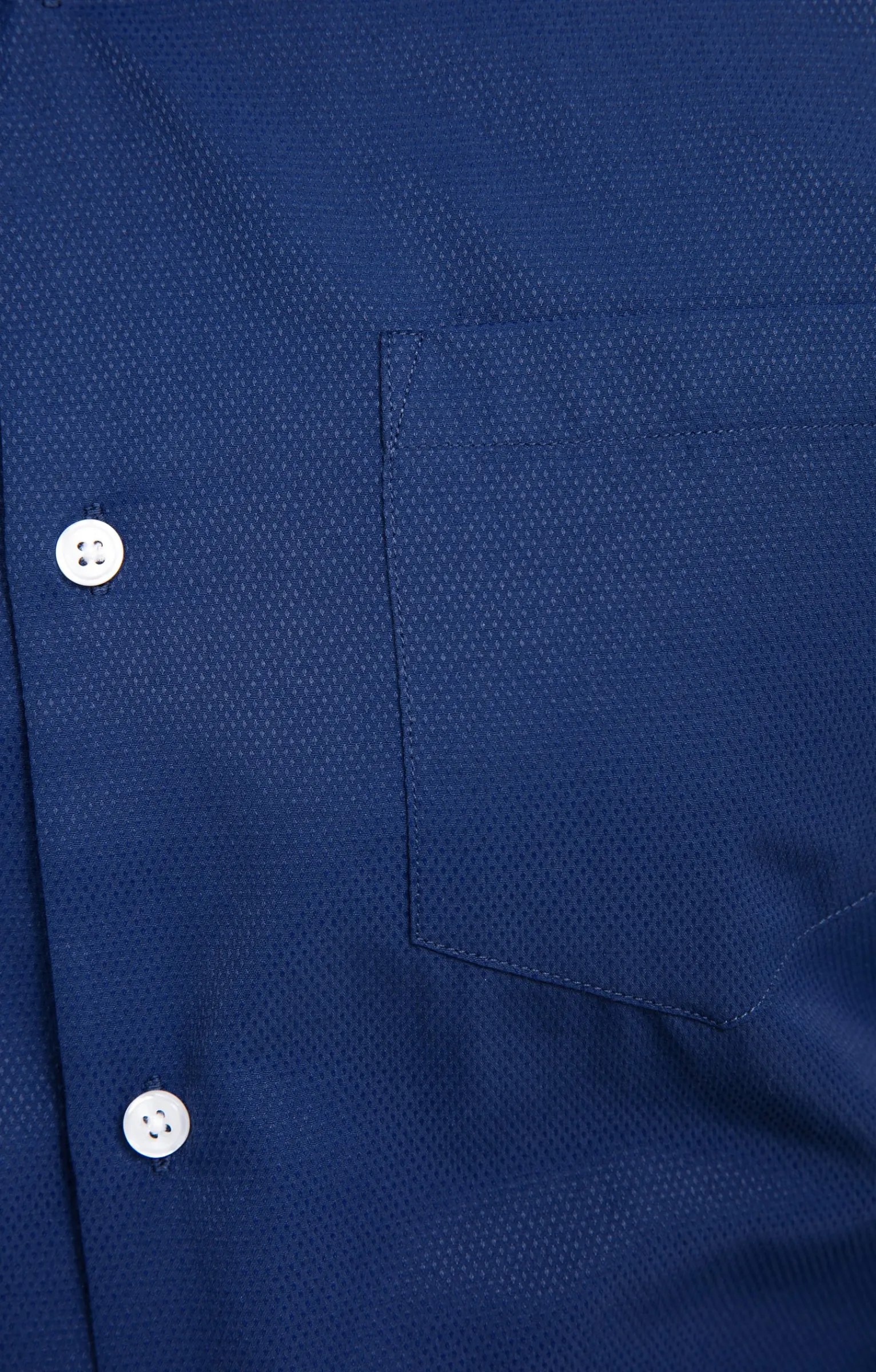 Chemises<Armand Thiery CHEMISE VILLE SHINYLOS AJUSTÉE - Marine
