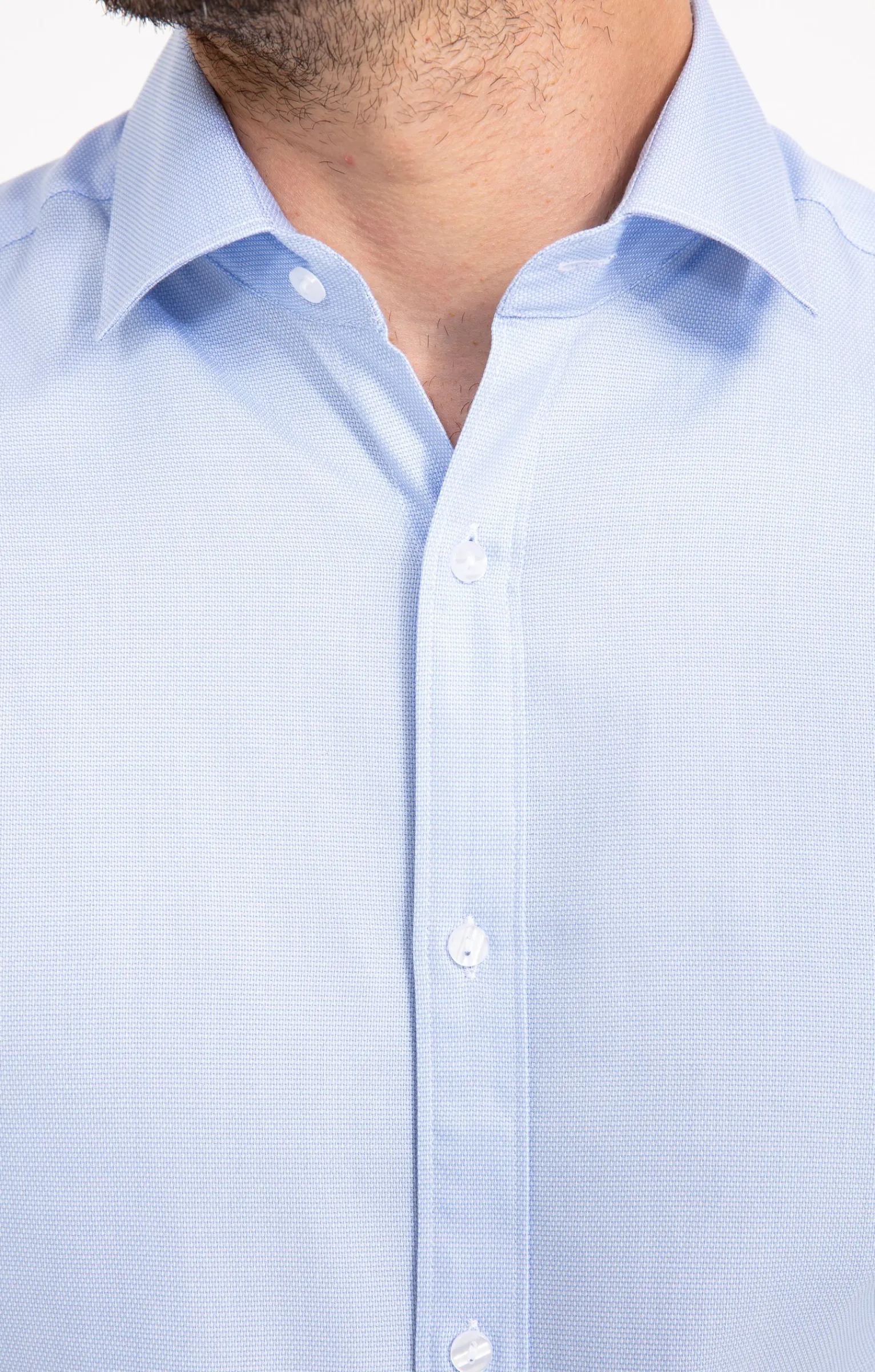 Chemises<Armand Thiery CHEMISE VILLE TENCBLU AJUSTÉE - Bleuciel