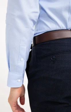 Chemises<Armand Thiery CHEMISE VILLE TENCBLU AJUSTÉE - Bleuciel