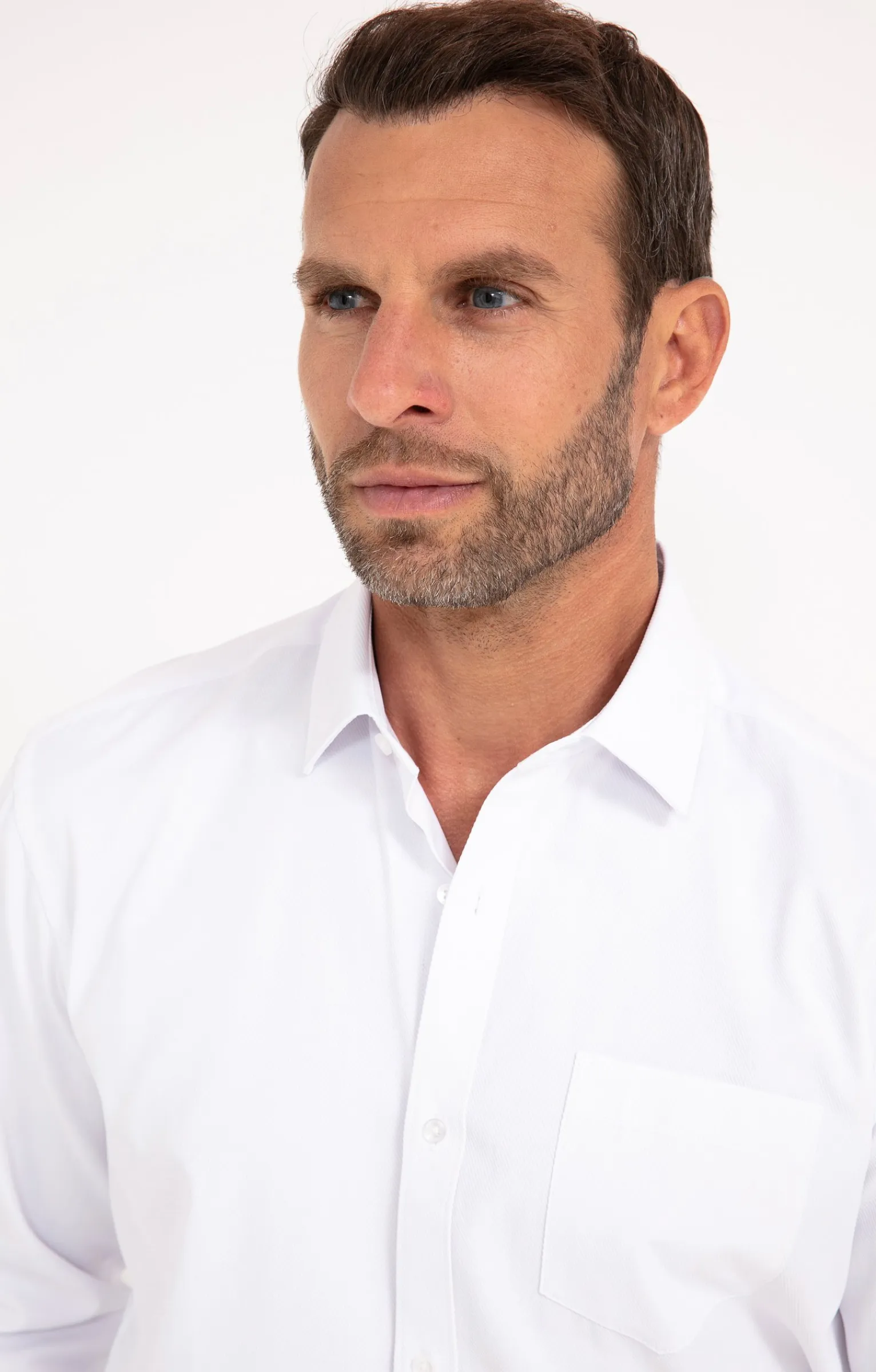 Chemises<Armand Thiery CHEMISE VILLE WHITEDIAG REGULAR - Blanc