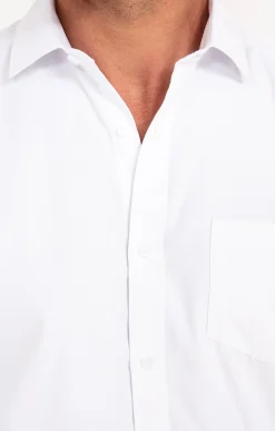 Chemises<Armand Thiery CHEMISE VILLE WHITEGRID AJUSTÉE - Blanc