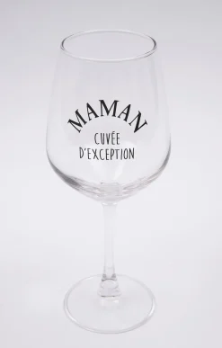 Accessoires<Armand Thiery Coffret verre et sous-verre Maman - Bordeaux