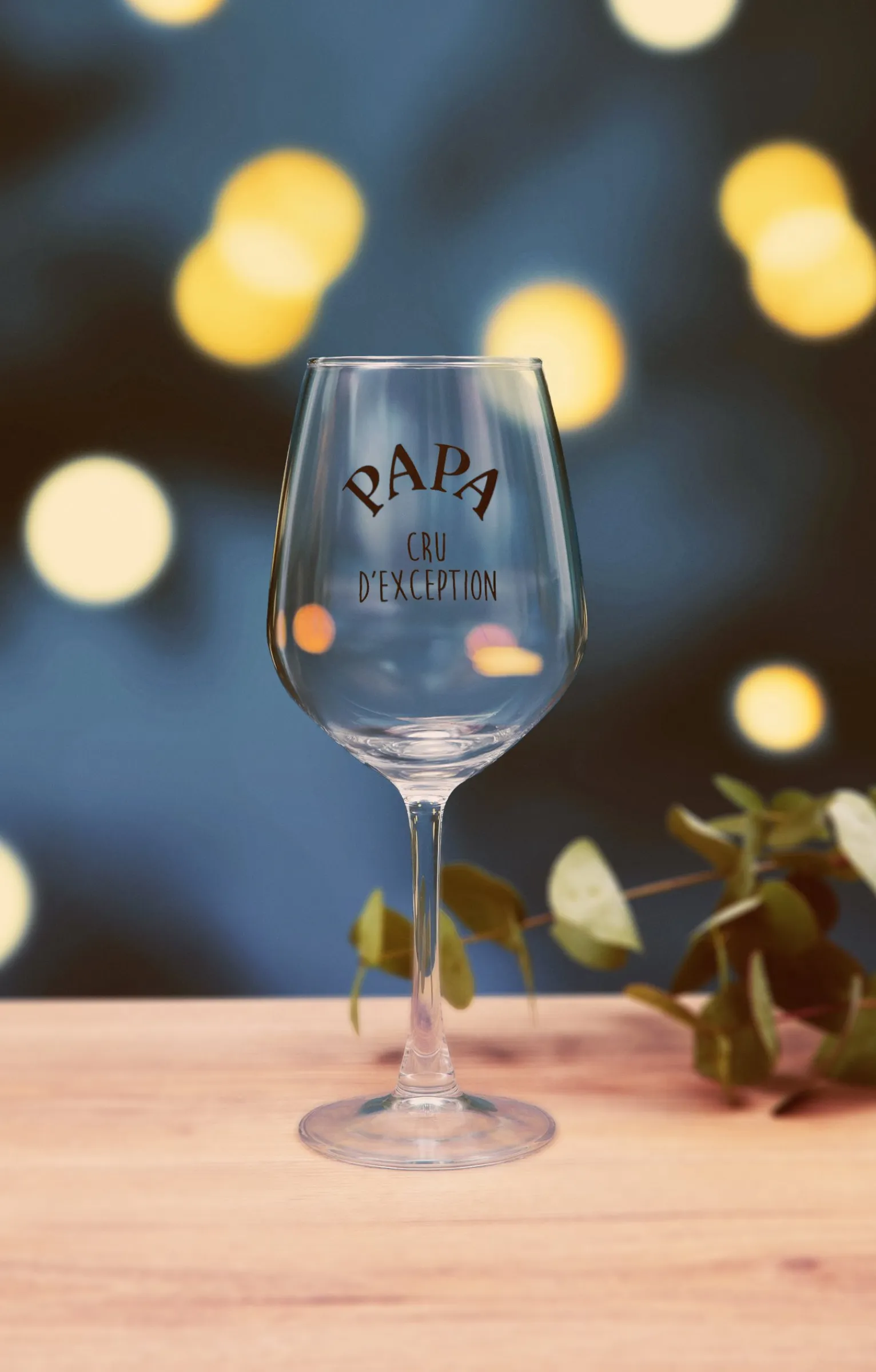 Accessoires<Armand Thiery Coffret verre et sous-verre Papa - Marine