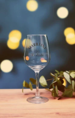 Accessoires<Armand Thiery Coffret verre et sous-verre Marraine - Noir