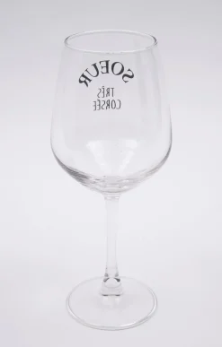 Accessoires<Armand Thiery Coffret verre et sous-verre Soeur - Bordeaux