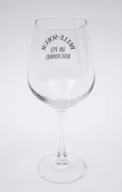 Accessoires<Armand Thiery Coffret verre et sous-verre Belle-Soeur - Noir