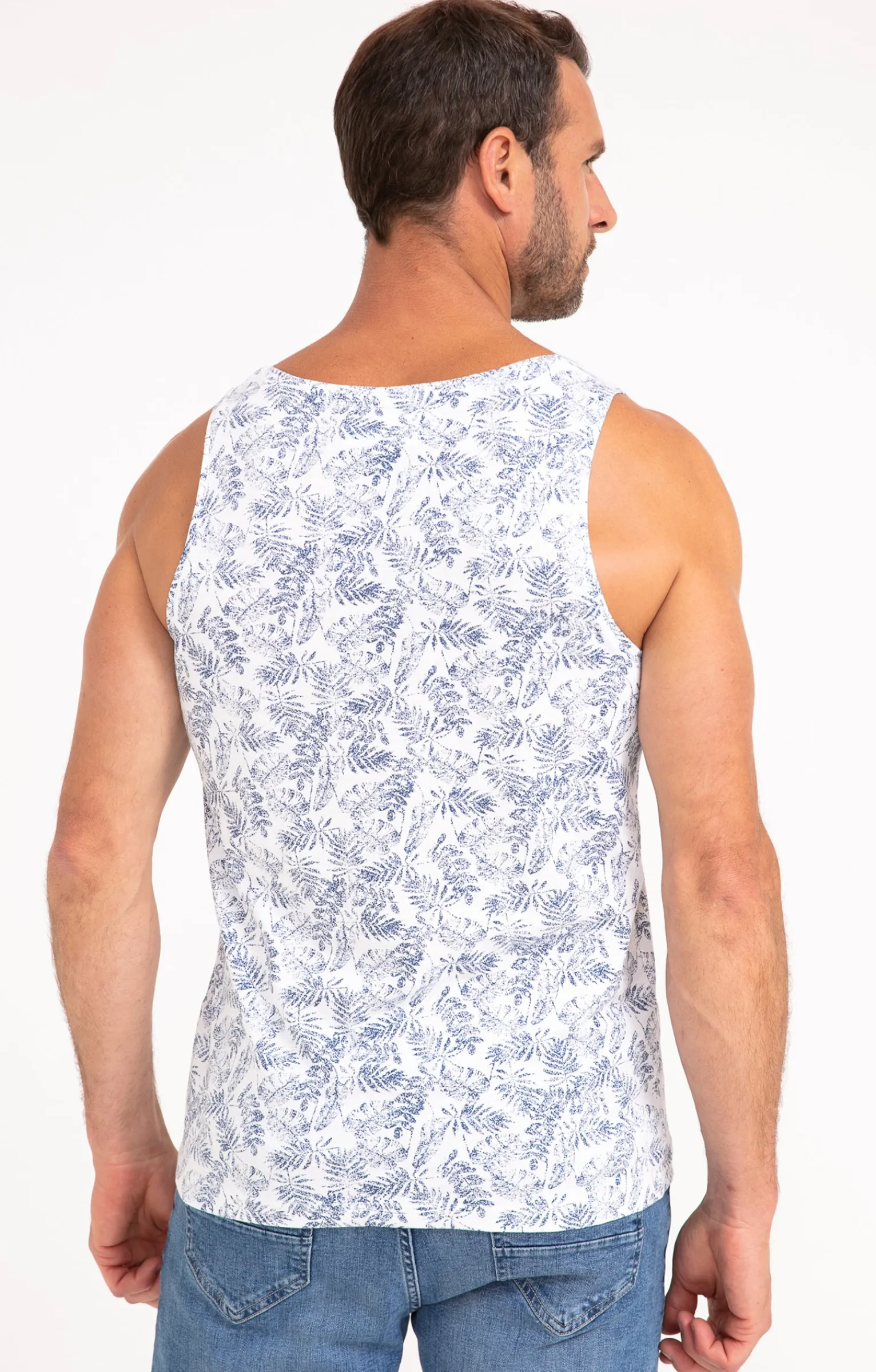 Polos & Tee-shirts<Armand Thiery Débardeur Efface - Blanc