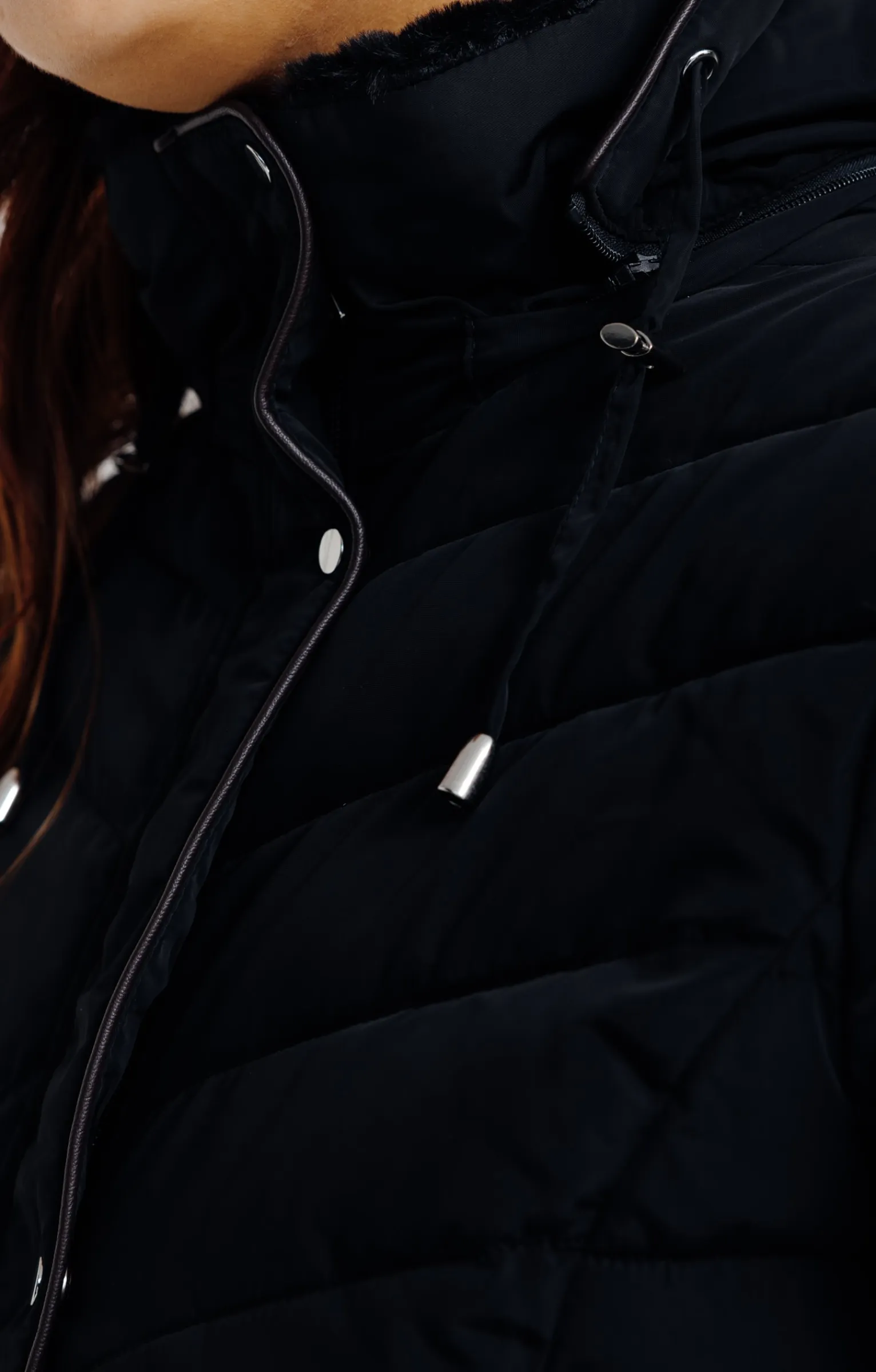 Impers & Parkas<Armand Thiery Doudoune au matelassage fantaisie - Noir