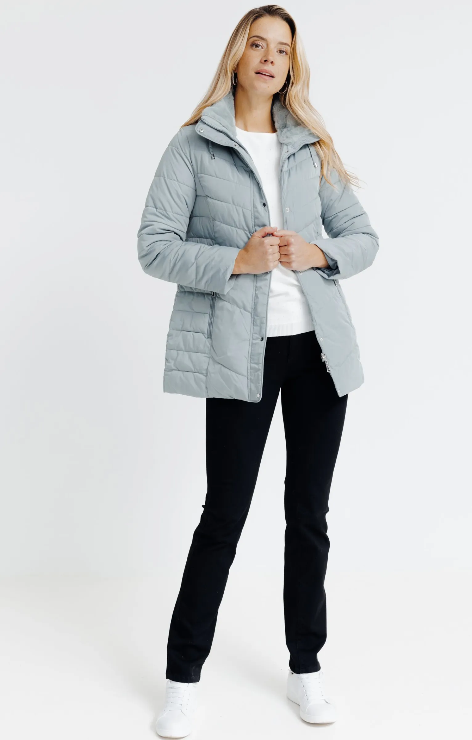 Impers & Parkas<Armand Thiery Doudoune au matelassage fantaisie - Vertnil