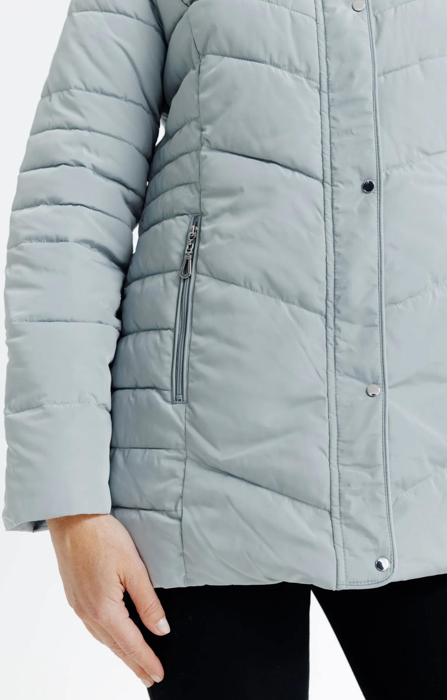 Impers & Parkas<Armand Thiery Doudoune au matelassage fantaisie - Vertnil