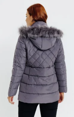 Impers & Parkas<Armand Thiery Doudoune avec col montant - Grismoyen