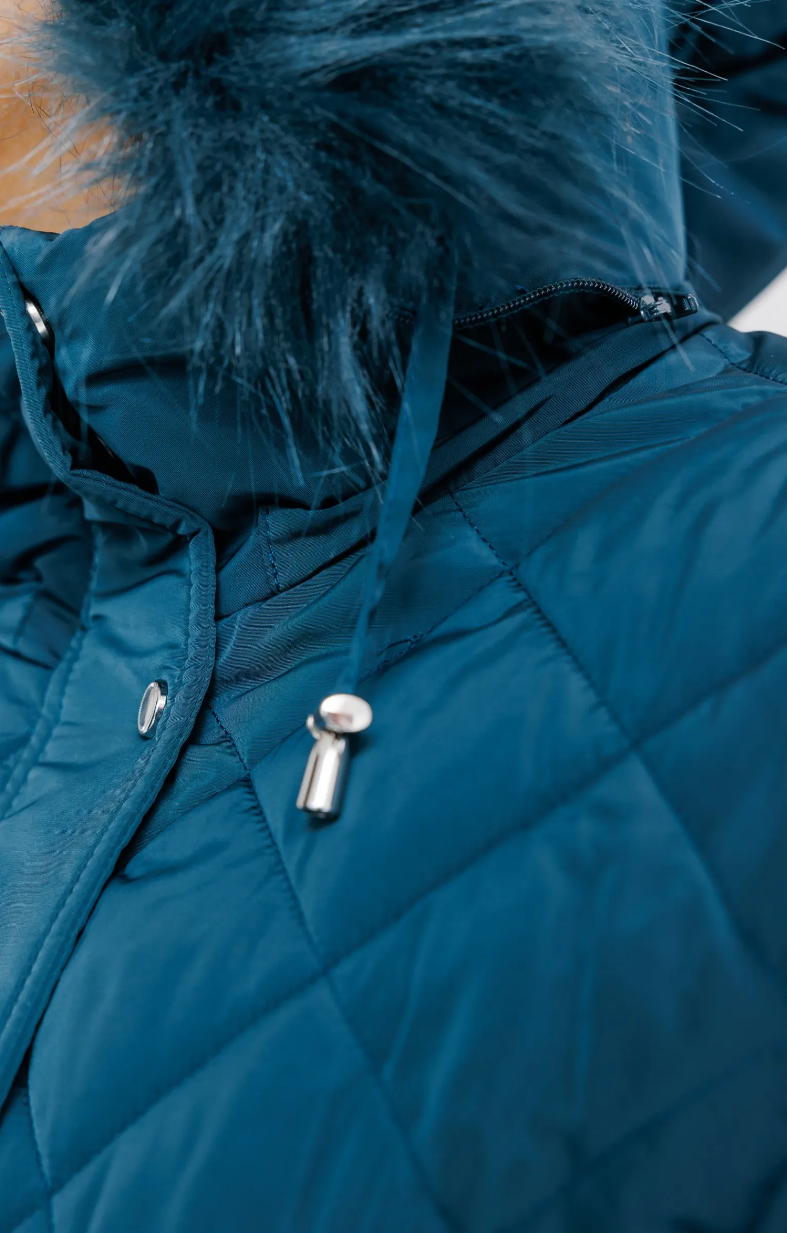 Impers & Parkas<Armand Thiery Doudoune avec col montant - Pétrole