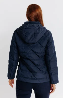 Impers & Parkas<Armand Thiery Doudoune courte matelassage fantaisie - Marine